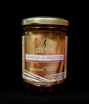 Sottolio del Pescatore - Filetti di cefalo in olio di semi di girasole